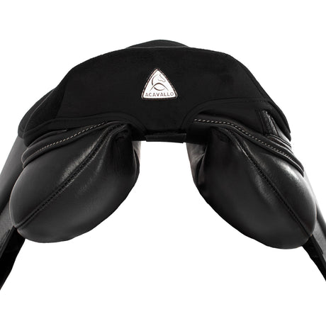 Acavallo Standard Seat Saver Jumping Air Plus Gel-In Dri-Lex 10mm #colour_black
