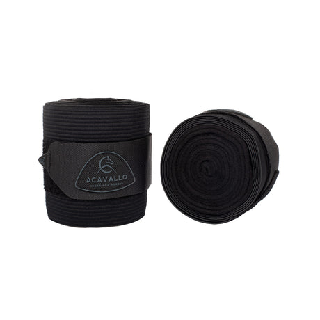 Elasticated exercise bandages fleece