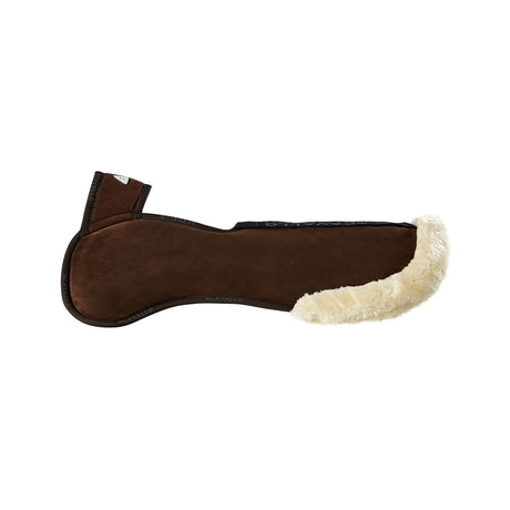 Acavallo Pad Piuma-FS WFS-FS Pocket Suede Flat #colour_brown-natural