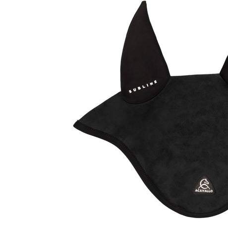 Acavallo Suede Fly Veil #colour_black