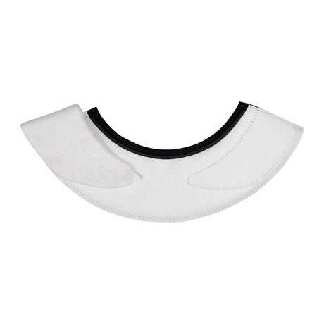 Acavallo Bell Boots Eco-Leather & Hook-And-Loop Closure #colour_white