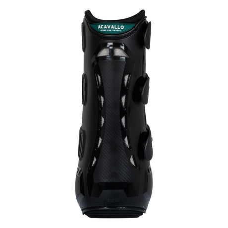 Acavallo Anatomical Front Dressage Boots #colour_black