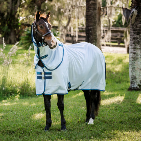 Horseware Ireland Amigo Bug Rug XL Plus #colour_azure-blue-navy-electric-blue