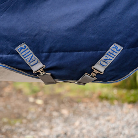 Horseware Ireland Rhino Pony Plus 0g #colour_navy-titanium-grey-classic-blue