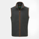 Alan Paine Aylsham Kids Fleece Waistcoat #colour_gunmetal