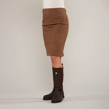 Toggi Ladies Balvenie Tweed Skirt #colour_linton-tweed