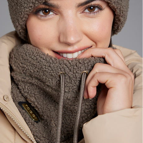 Toggi Bondleigh Fleece Snood #colour_truffle