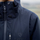 EQUIDRY Women's Iris Waterproof Riding Jacket #colour_navy