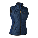 Deerhunter Women's Mossdale Quilted Waistcoat #colour_dress-blues