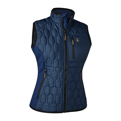 Deerhunter Women's Mossdale Quilted Waistcoat #colour_dress-blues