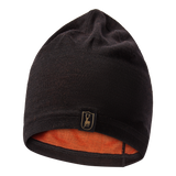 Deerhunter Unisex Quinn Merino Beanie #colour_black-oak