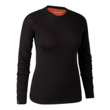 Deerhunter Women's Quinn Merino Undershirt #colour_black-oak