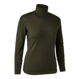 Deerhunter Women's Darlington Roll Neck #colour_green-melange