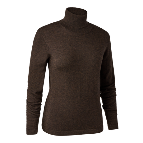 Deerhunter Women's Darlington Roll Neck #colour_dark-elm