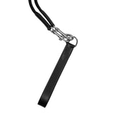 Equestro Double Leather And Nylon Draw Reins