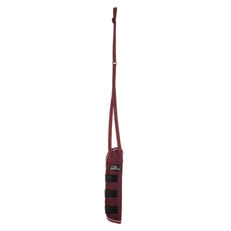 Equestro Travelling Boots Set And Tail Guard With Rubber Patch #colour_burgundy