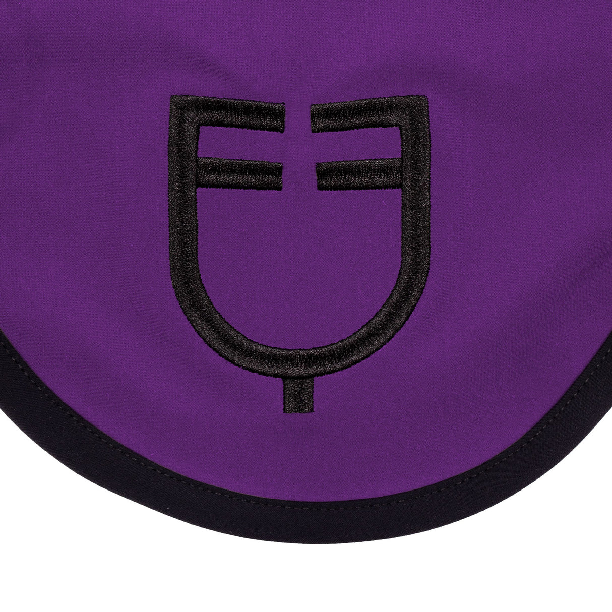 Equestro Black Line Edition Fly Veil In Stretch Material