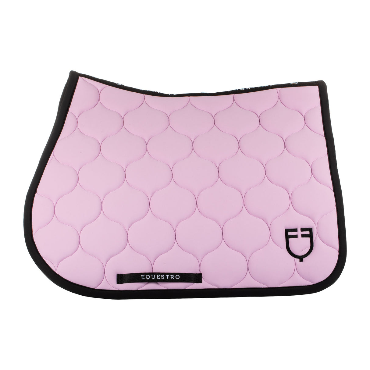 Equestro Jumping Saddle Pad With Onion Quilting