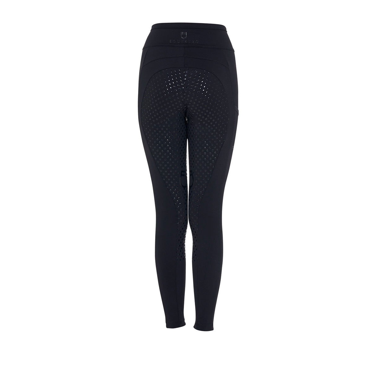 Equestro Girls' Leggings With Perforated Decorations