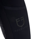 Equestro Girls' Leggings With Perforated Decorations