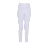 Equestro Girls' Leggings With Perforated Decorations