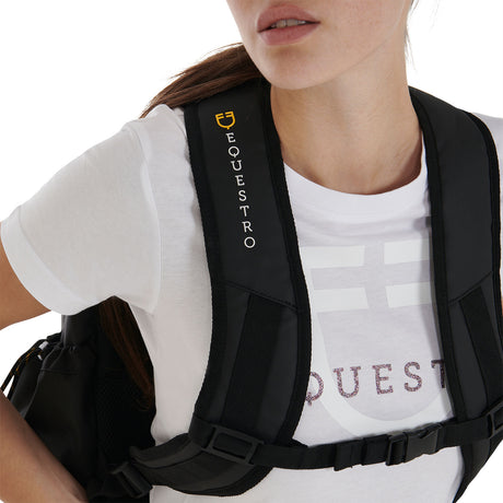 Equestro Multi-Pocket Unisex Technical Backpack #colour_black