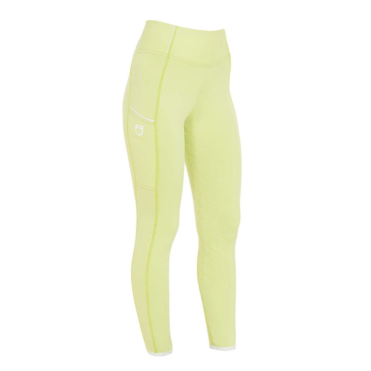 Equestro Women's Slim Fit Full Grip Leggings