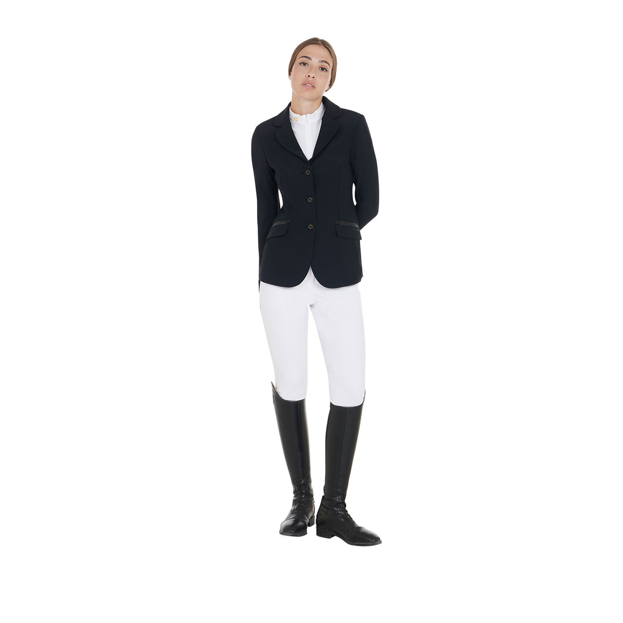Equestro Women's Competition Jacket In Technical Fabric