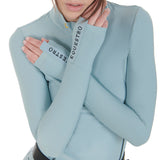 Equestro Women's Long-Sleeved Training Technical Polo Shirt