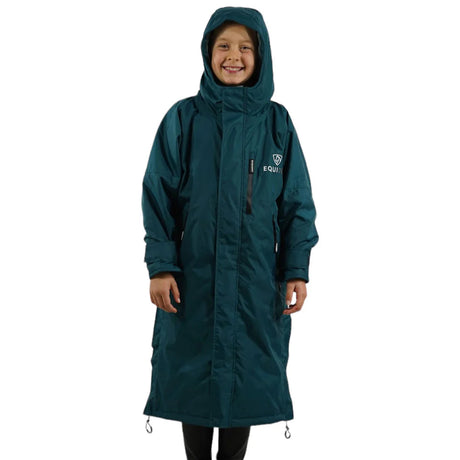 EQUIDRY Children's Thin Fleece Evolution #colour_teal-grey