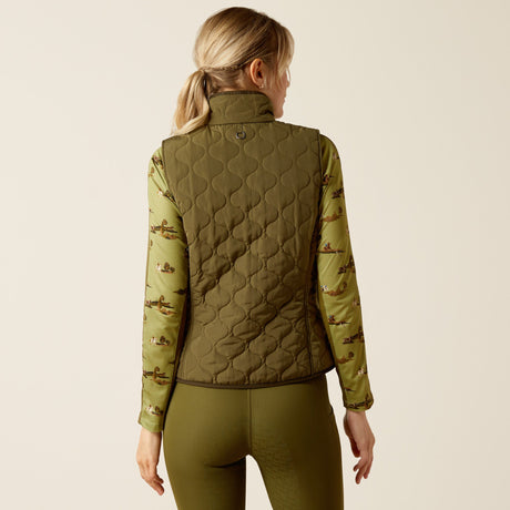 Ariat Women's Ashley 2.0 Insulated Vest #colour_green
