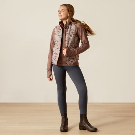 Ariat Youth Bella Insulated Reversible Vest #colour_multi