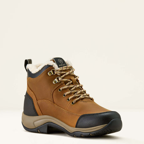 Ariat Women's Terrain Sherpa Waterproof Boot #colour_dusted-wheat