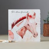Deckled Edge Fanciful Dolomite Card
