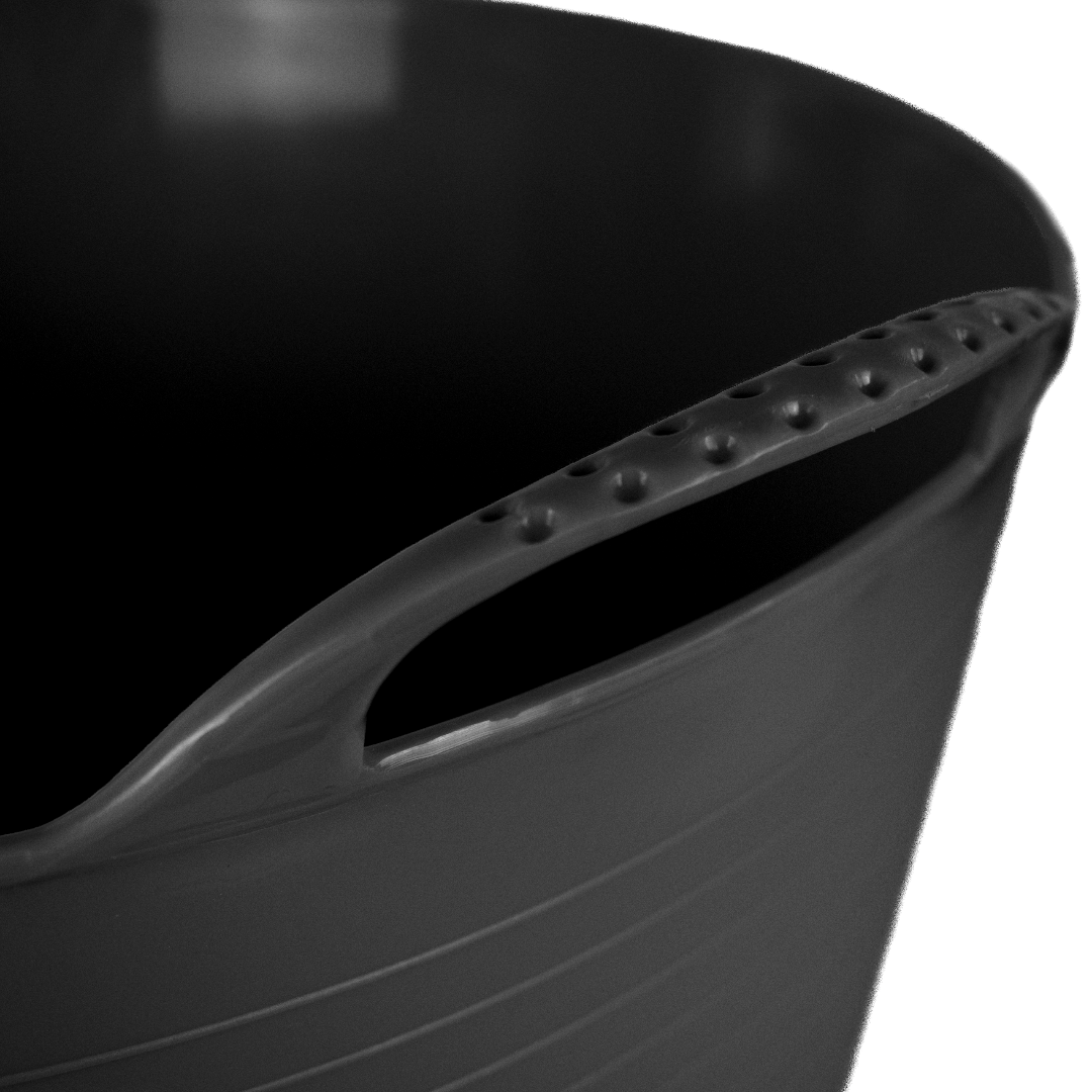 GS Equestrian & Country Large Flexible Tub #colour_black