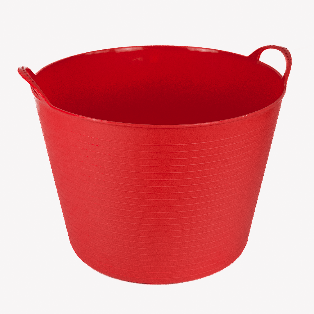 GS Equestrian & Country Large Flexible Tub #colour_red