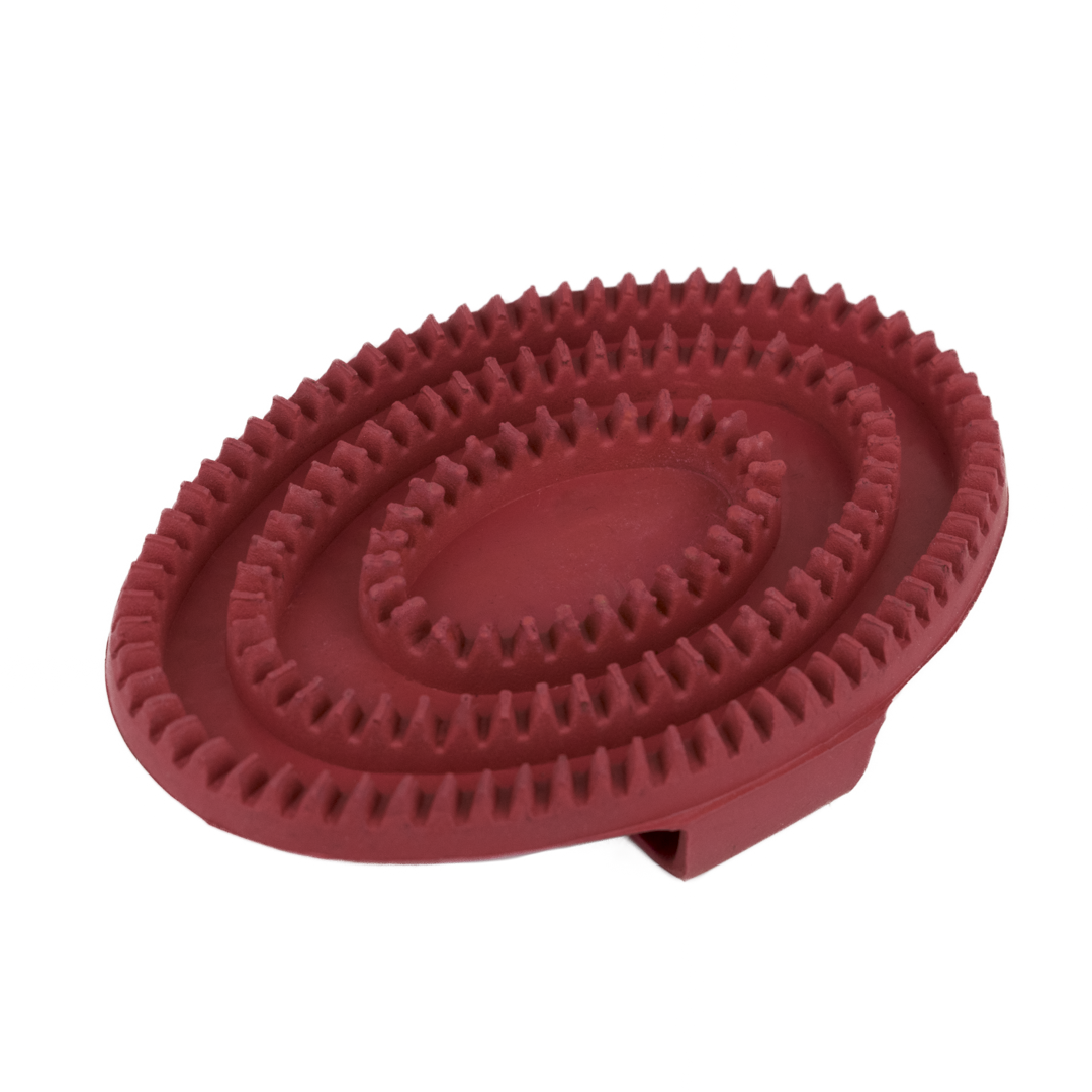 GS Equestrian Curry Comb #colour_red