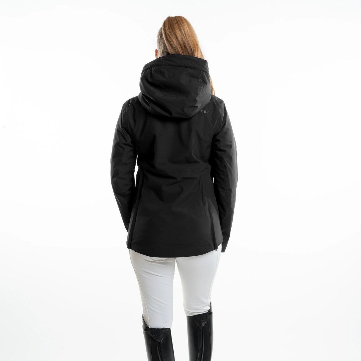 EQUIDRY Women's Iris Waterproof Riding Jacket #colour_black
