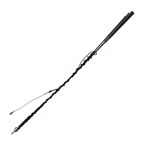 GS Equestrian 2 Piece Lunge Whip #colour_black