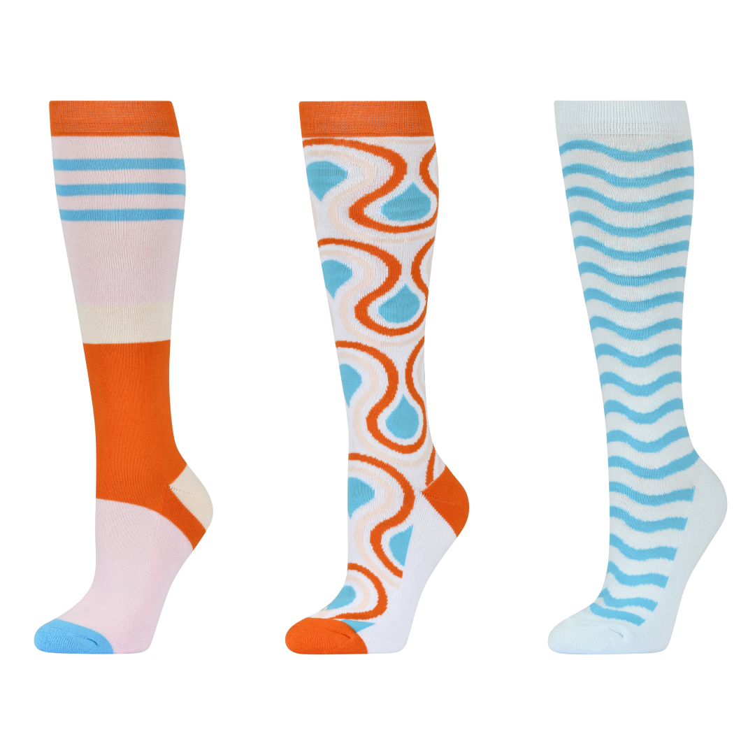 Dublin 3 Pack Socks Adults #colour_colour-clash