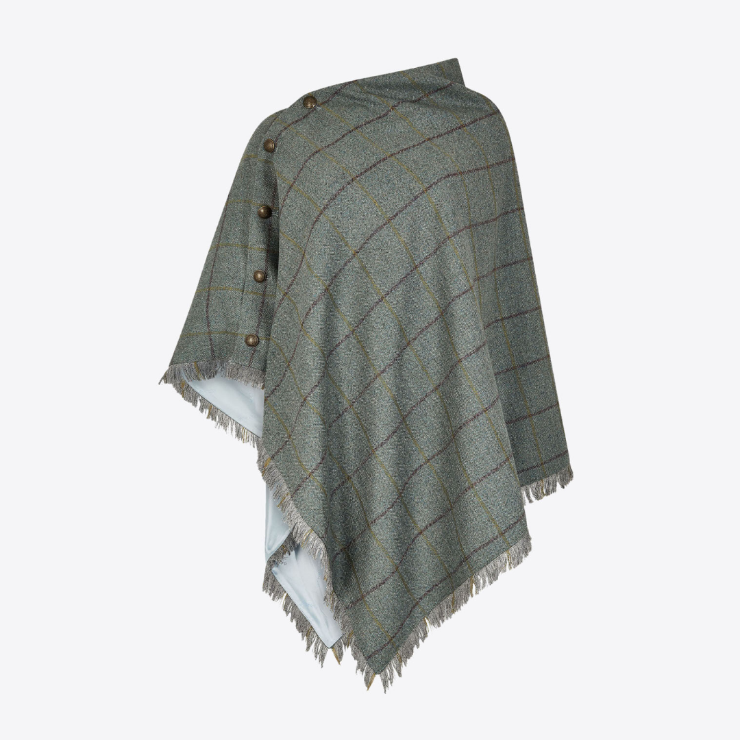 Dubarry Womens Hazelwood Tweed Poncho #colour_sorrel