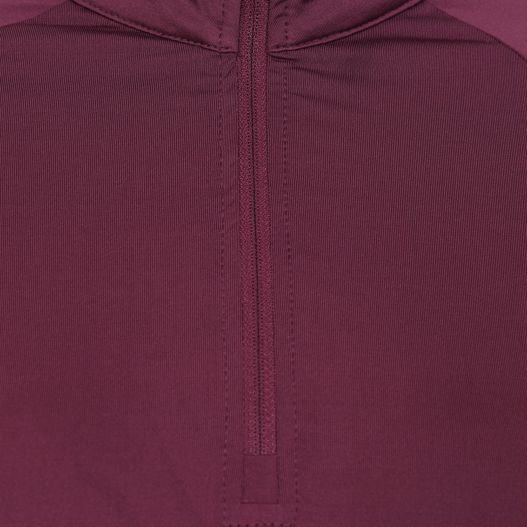 GS Equestrian Children's Momentum Long Sleeve Base Layer #colour_aubergine