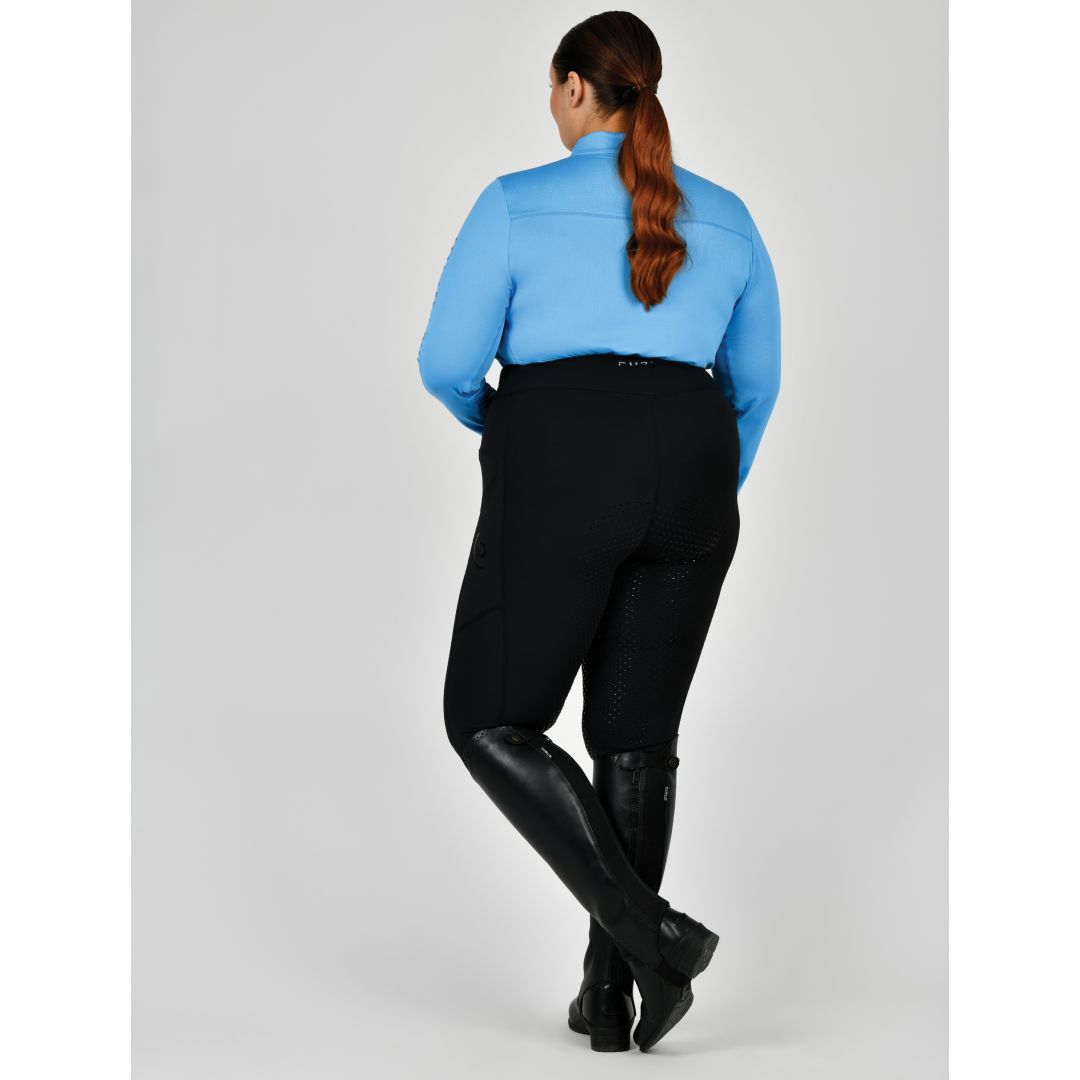 Dublin Ladies Curve Everyday Riding Tights #colour_black