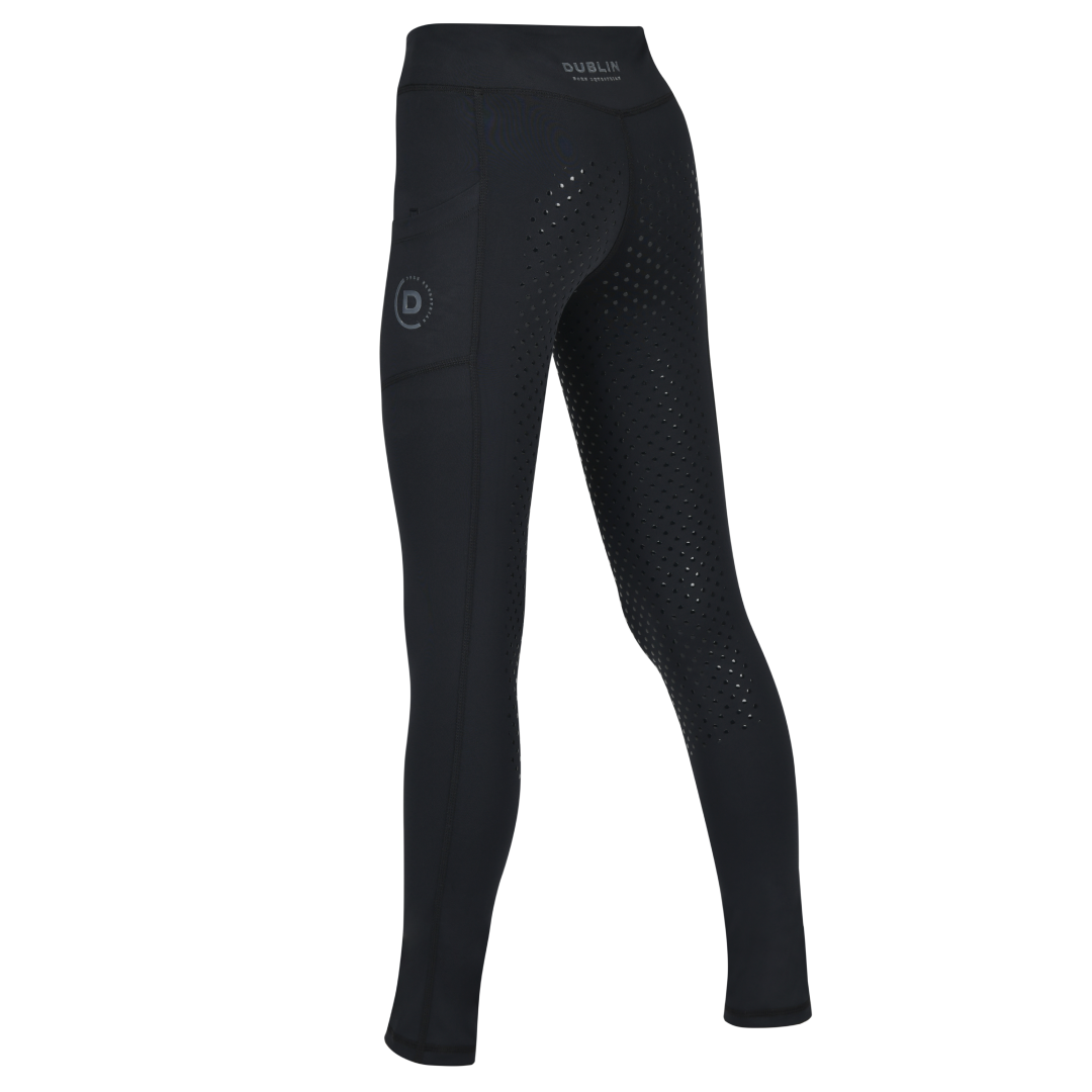 Dublin Childs Everyday Riding Tights #colour_black