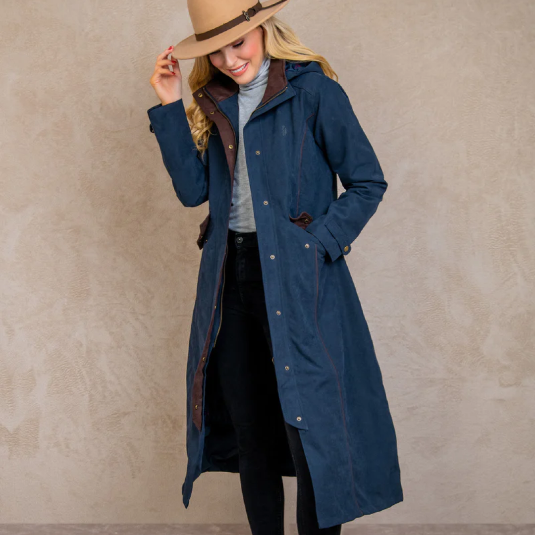 Jack Murphy Erin Waterproof Coat #colour_navy