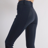Montar MoMeadow Mesh Summer Full Grip Riding Tights #colour_dark-navy