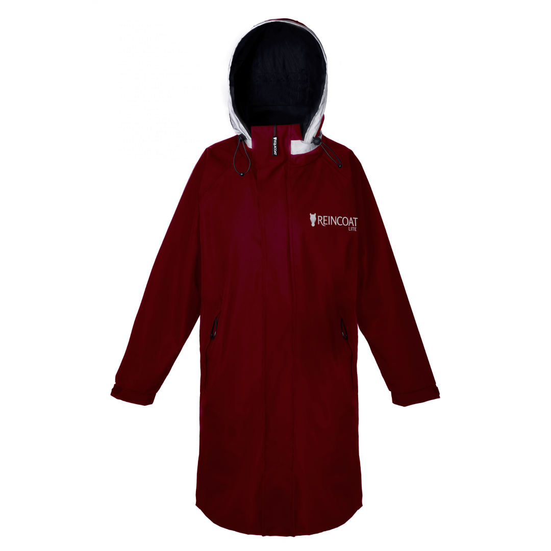 Equicoat Childs Reincoat Lite #colour_burgundy