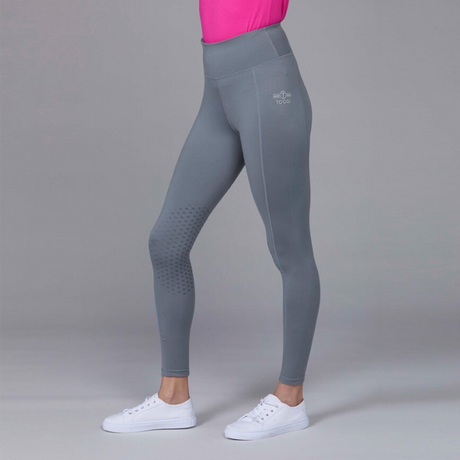 Toggi Sculptor Deco Ladies Riding Tights #colour_grey