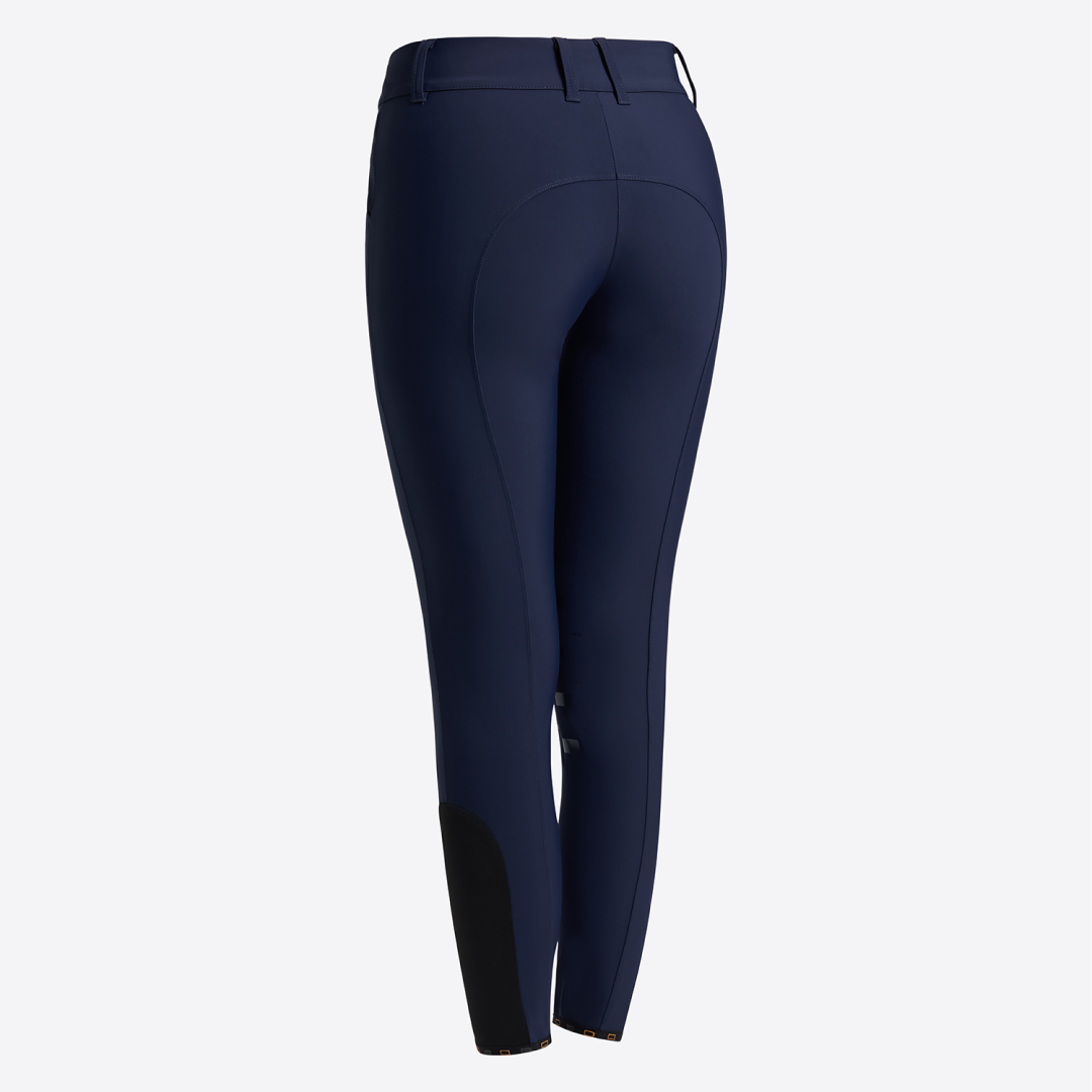 Rider's Gene Women's Knee Grip High Waist Jumping Brechees #colour_royal-blue