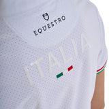 Equestro Girls' Zipped Competition Polo Shirt Equestro X Fise